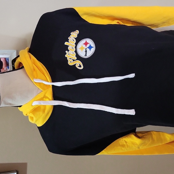 NFL Team Apparel Steelers Hoodie - Picture 5 of 13